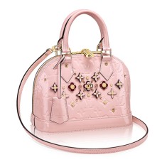 Louis Vuitton M90989 Alma BB Einkaufstasche Monogramm Vernis