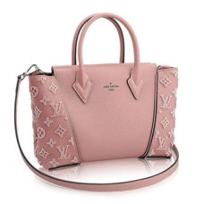 Louis Vuitton M94639 W BB Tragetasche Monogram Velours Veau Cachemire Magnolia Leder