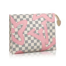 Louis Vuitton N41049 Kulturbeutel 26 Damier Azur Canvas