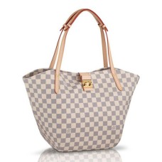 Louis Vuitton N41208 Salina PM Umhängetasche Damier Azur Canvas