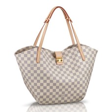 Louis Vuitton N41209 Salina GM Umhängetasche Damier Azur Canvas