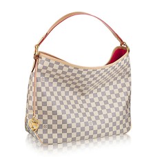 Louis Vuitton N41448 Entzückende MM Hobo Bag Damier Azur Canvas