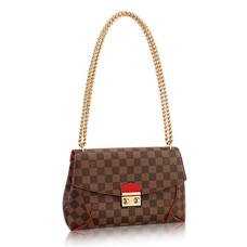 Louis Vuitton N41596 Caissa Clutch Umhängetasche Damier Ebene Canvas