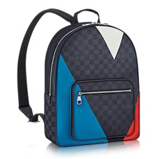 Louis Vuitton N41612 Josh Rucksack Damier Cobalt Canvas