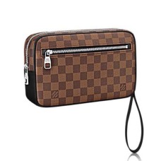 Louis Vuitton N41663 Kasai Kupplung Damier Ebene Canvas