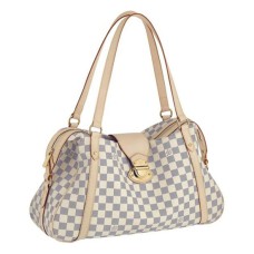 Louis Vuitton N42221 Stresa GM Umhängetasche Damier Azur Canvas