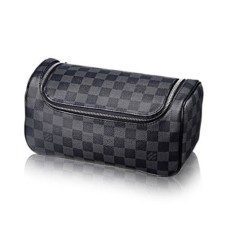 Louis Vuitton N47625 Kulturbeutel Damier Graphite Canvas