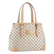 Louis Vuitton N51206 Hampstead MM Umhängetasche Damier Azur Canvas