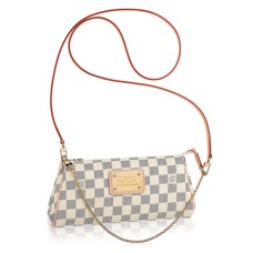 Louis Vuitton N55214 Eva Kupplung Damier Azur Canvas