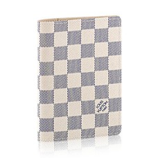 Louis Vuitton N60032 Passhülle Damier Azur Canvas