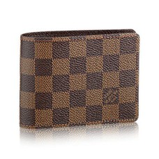 Louis Vuitton N60895 Mehrere Brieftasche Damier Ebene Canvas