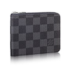 Louis Vuitton Zippy Compact Wallet N61258 Damier Graphite Canvas