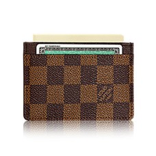 Louis Vuitton N61722 Kartenhalter Damier Ebene Canvas