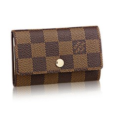 Louis Vuitton N62630 6 Schlüsselhalter Damier Ebene Canvas