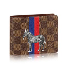 Louis Vuitton N63343 Mehrere Brieftasche Damier Ebene Canvas