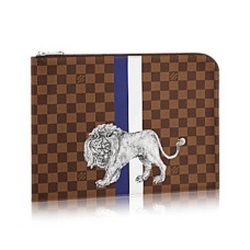 Louis Vuitton N63345 Pochette Jour GM Damier Ebene Leinwand