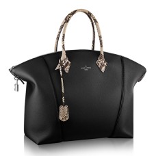 Louis Vuitton N91834 Lockit MM Tragetasche Taurillon Leder