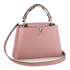 Louis Vuitton N92042 Capucines BB Tragetasche Taurillon Leder