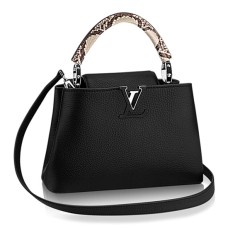 Louis Vuitton N92800 Capucines PM Tragetasche Taurillon Leder