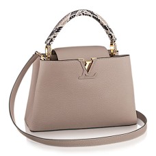 Louis Vuitton N92802 Capucines PM Tragetasche Taurillon Leder