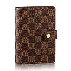 Louis Vuitton R20700 Kleiner Ring Agenda Cover Damier Ebene Canvas